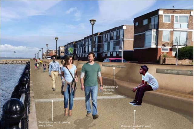 South Parade flood barrier, West Kirby. Image: Planning Documents