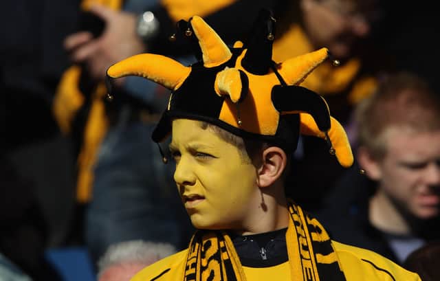 A young Southport fan. Photo: Clive Brunskill/Getty Images