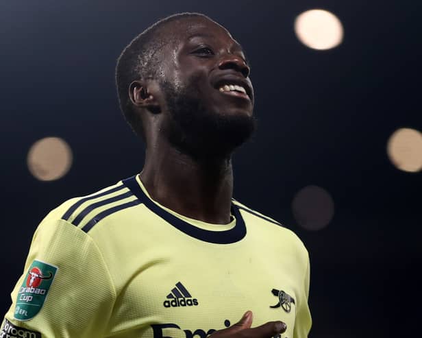 Arsenal winger Nicolas Pepe. Picture: Catherine Ivill/Getty Images