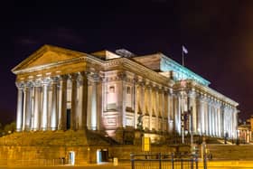 St Georges Hall, Liverpool, where the service to remember road crash victims will take place on World Day of Remembrance. Photo: Shutterstock