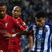 Joel Matip in action during Liverpool’s 5-1 win at Porto in September. Picture: David Ramos/Getty Images