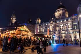 Liverpool Ice Festival at Pier Head: Image: @liverpoolchristmasicefestival/instagram