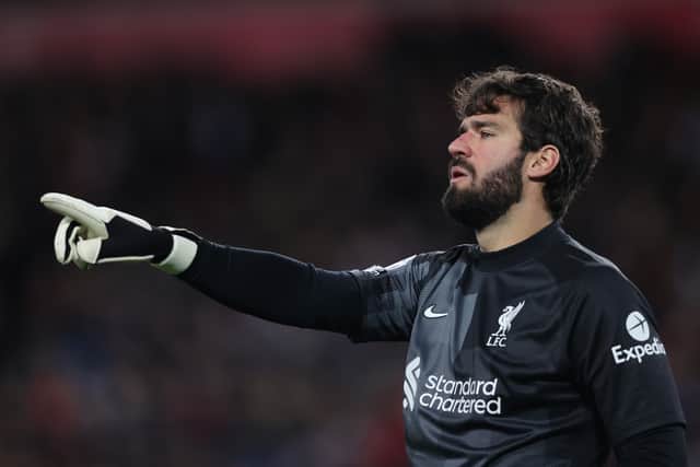 Liverpool keeper Alisson Bekcer. Picture: Clive Brunskill/Getty Images)