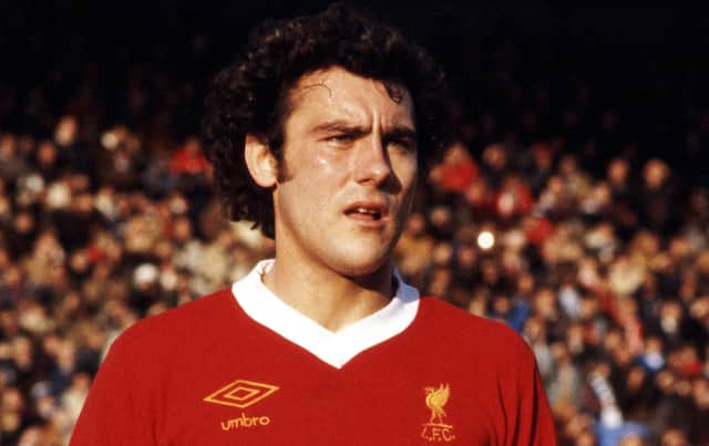 The late Ray Kennedy in action for Liverpool. Picture:Tony Duffy/Allsport/Getty Images