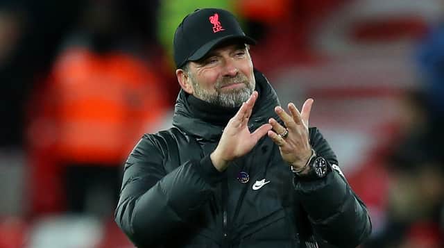 Liverpool boss Jurgen Klopp. Picture: Alex Livesey/Getty Images 