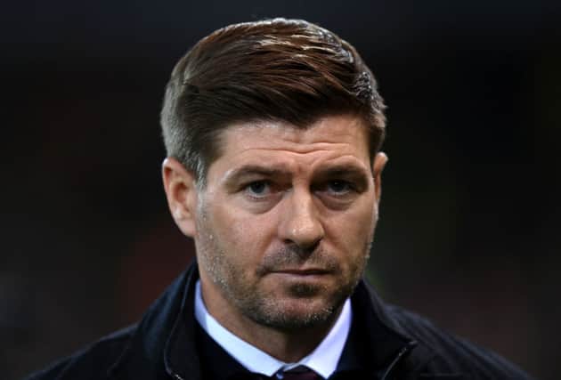 Steven Gerrard, Manager of Aston Villa. (Photo by Justin Setterfield/Getty Images)