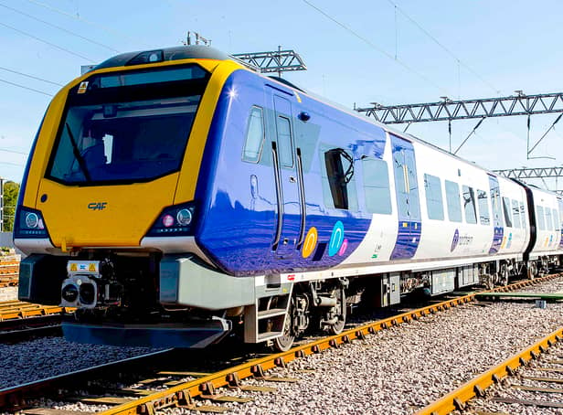 <p>One of the new trains brought into service by Northern</p>