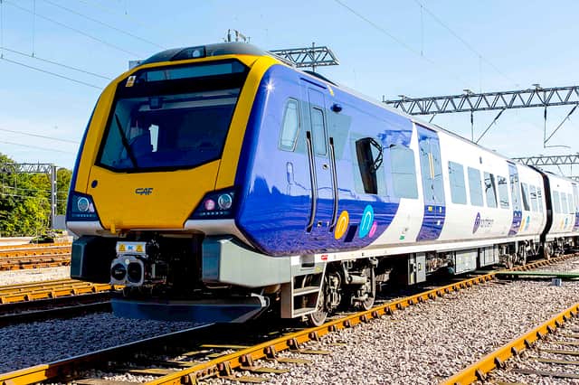 One of the new trains brought into service by Northern