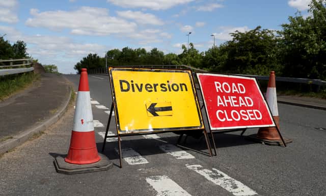 <p>National Highways have released a list of expected road closures. Image: PA</p>