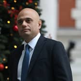 Health Secretary Sajid Javid has confirmed that no new Covid restrictions will be announced in England before New Year.  (Credit: Getty)