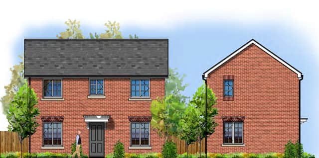 One of the proposed ‘Claydon’ houses for the development. Image: planning documents