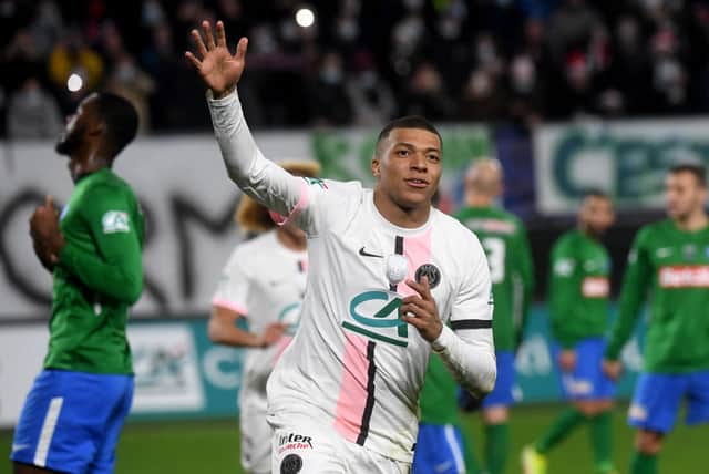 <p>Paris Saint-Germain’s French forward Kylian Mbappe is out of contract in the summer. </p>