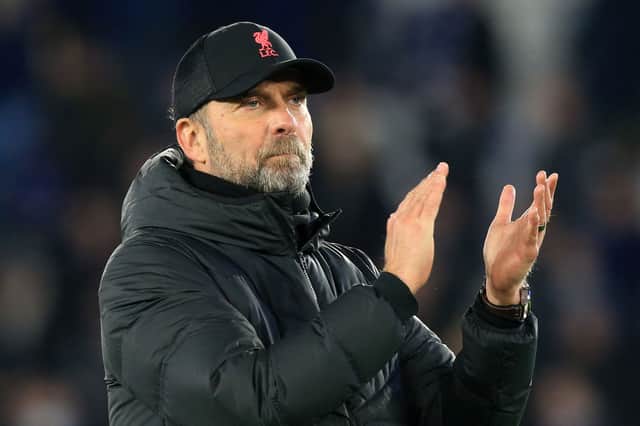 <p>Liverpool manager Jurgen Klopp. Picture: LINDSEY PARNABY/AFP via Getty Images</p>