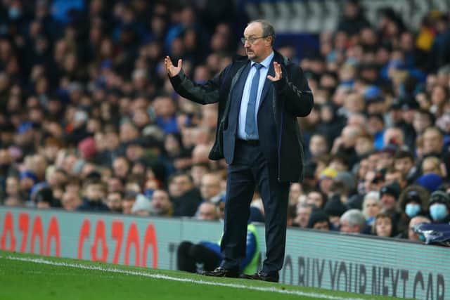 Everton manager Rafa Benitez. Picture: Chris Brunskill/Getty Images
