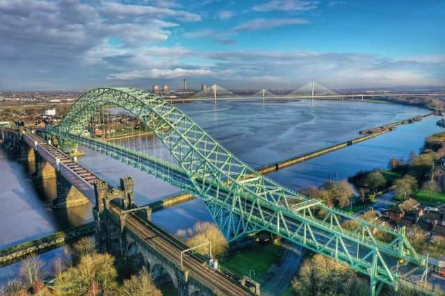 The Silver Jubilee Bridge, which spans the River Mersey, was supposed be the venue for the 60th anniversary event.