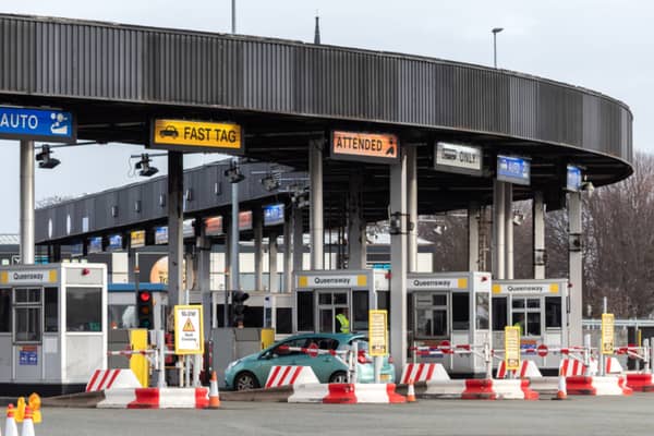 Queensway Mersey tunnel toll booths, Hamilton street, Birkenhead. Image: Shutterstock