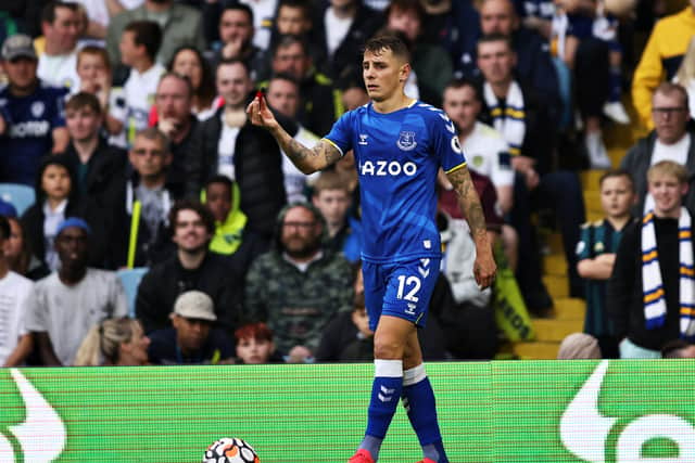Lucas Digne looks set to leave Everton this month. Picture: Marc Atkins/Getty Images