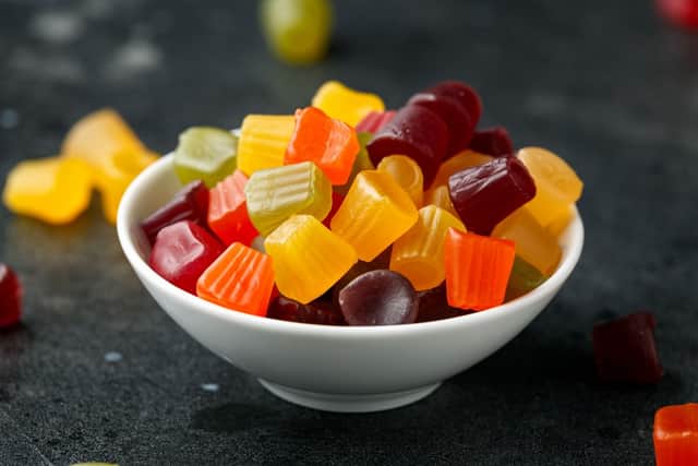 A bowl of Mini Gems.