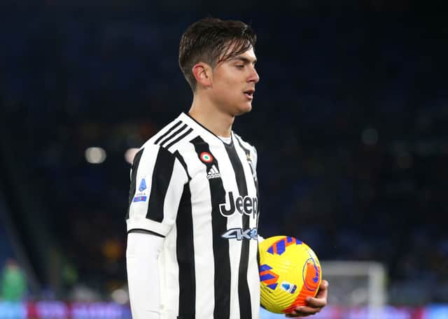 <p>Paulo Dybala of Juventus. (Photo by Paolo Bruno/Getty Images)</p>