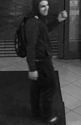 A CCTV image of the man Mersyside police believe can assist with their enquiries. Image: Merseyside Police