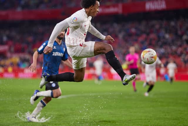 Jules Kounde of Sevilla FC. Photo: Fran Santiago/Getty Images