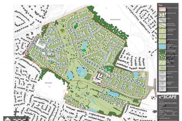 Image from planning documents of the propsed housing development. Image: St Helens Council 