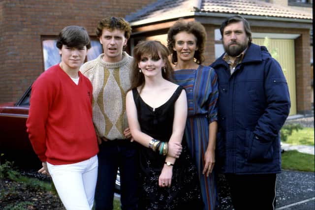 Ricky Tomlinson (right) in Brookside in 1982. Photo: Avalon/Getty Images
