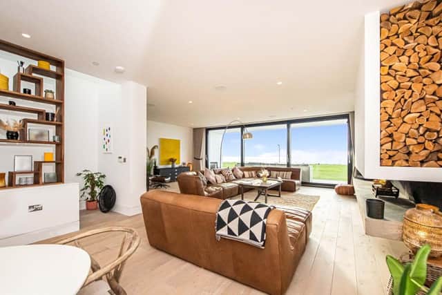 Living room with a view. Photo: Entwistle Green/Rightmove
