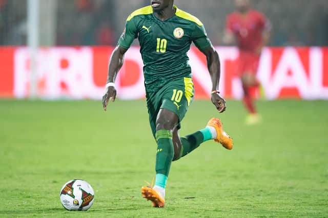 Sadio Mane of Senegal during the Africa Cup of Nations (CAN) 2021 quarter-final  (Photo by Visionhaus/Getty Images)