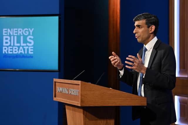 Chancellor Rishi Sunak announced a number of measures designed to help with rising energy bills this week. Photo: PA