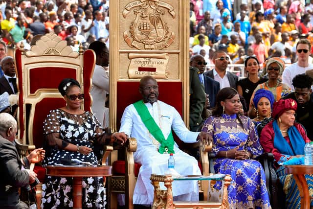 Weah is currently serving as Liberia’s 25th President