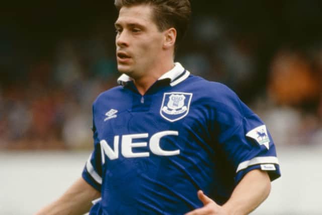 Tony Cottee during his Everton playing days. Picture: Phil Cole/Allsport/Getty Images
