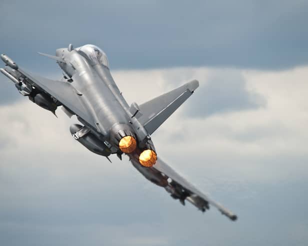 A Typhoon Eurofighter. Image: Nick Charles - stock.adobe.com
