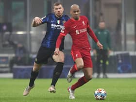 Fabinho made his 150th appearance for Liverpool during their Champions League last-16 first leg at Inter Milan.