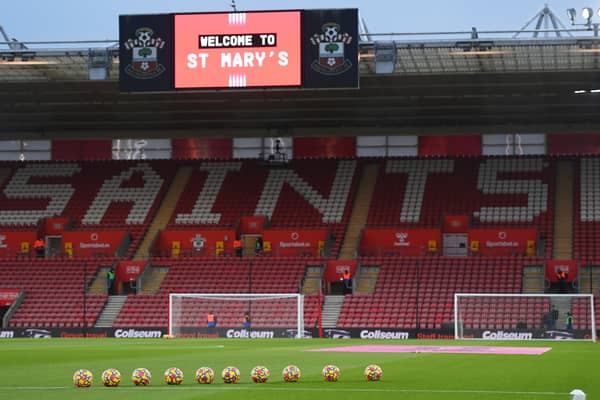 A general view of Southampton’s St Mary’s Stadium. Picture: Mike Hewitt/Getty Images