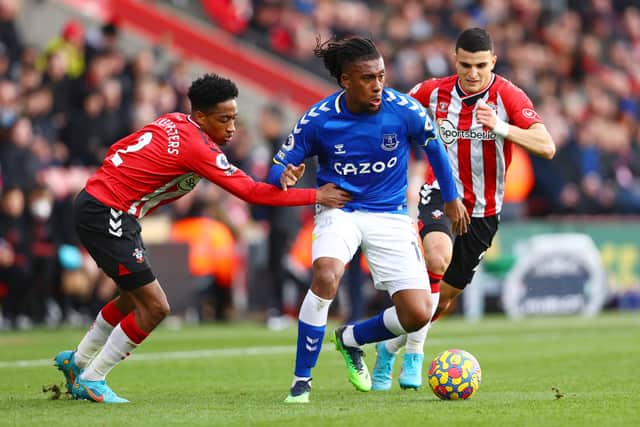 Alex Iwobi in action at Southampton. Picture: Dan Istitene/Getty Images