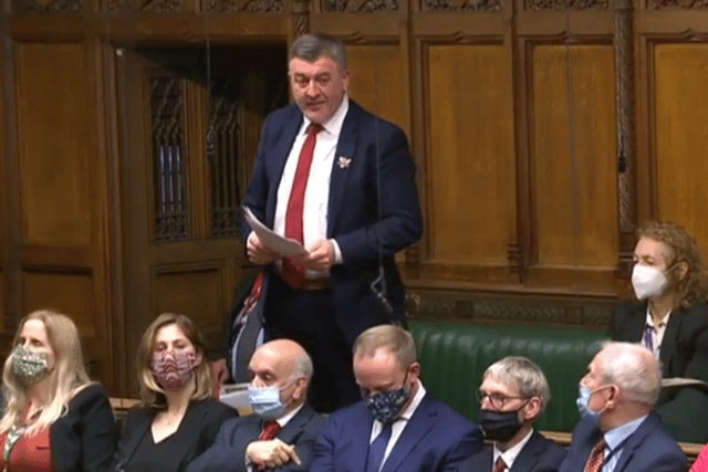 Labour MP for Liverpool West Derby, Ian Byrne. Image: Parliament TV