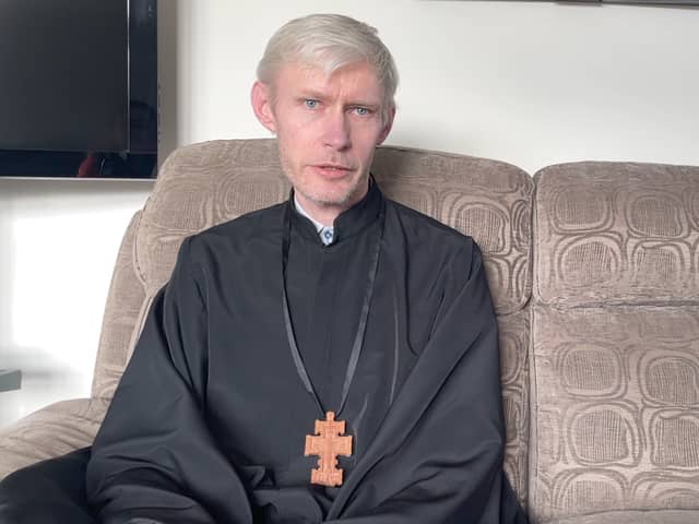 Rvd Dr Taras Khomych, Ukrainian Priest