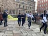 Watch as LunyaLita batter the competition in Liverpool Pancake Race 2022