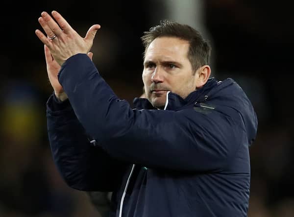 Everton manager Frank Lampard. Picture: Lewis Storey/Getty Images