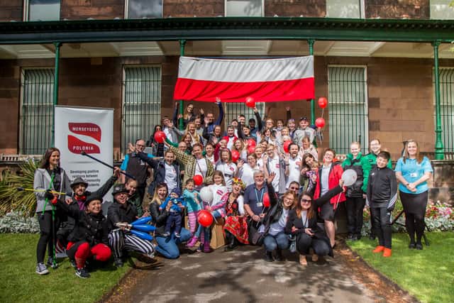 Members of the Polish community meeting at Merseyside Polonia. Photo: Merseyside Polonia