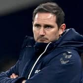 Everton boss Frank Lampard. Picture: BEN STANSALL/AFP via Getty Images