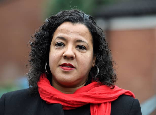 <p>Liverpool Mayor Joanne Anderson. Image: AFP via Getty Images</p>