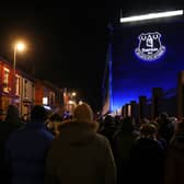 Everton fans head to Goodison Park. Photo: Alex Livesey/Getty Images