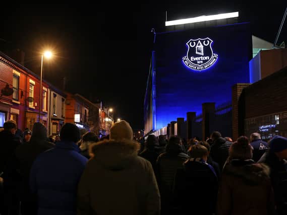 Everton fans head to Goodison Park. Photo: Alex Livesey/Getty Images