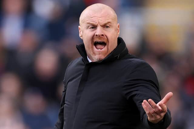 Burnely manager Sean Dyche. Picture: Lewis Storey/Getty Images
