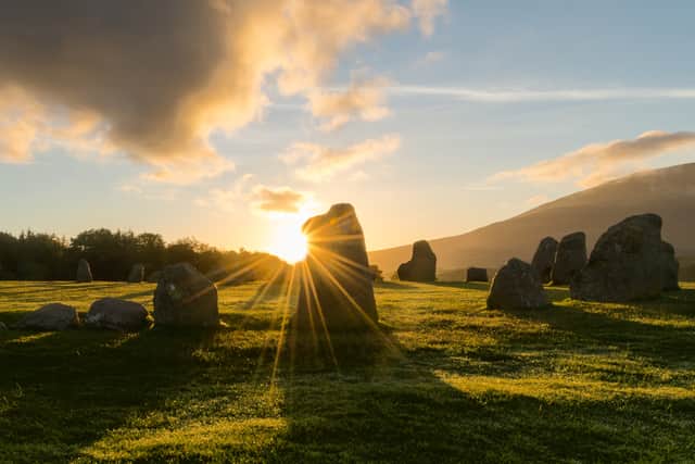 Castlerigg Stone Circle in the Lake District.