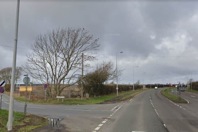 The junction of Formby Bypass and North End Lane. Google