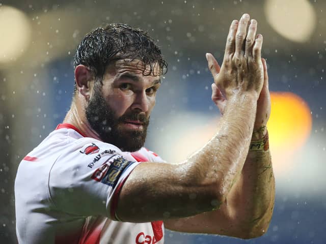 Alex Walmsley of St Helens. Photo: Charlotte Tattersall/Getty Images