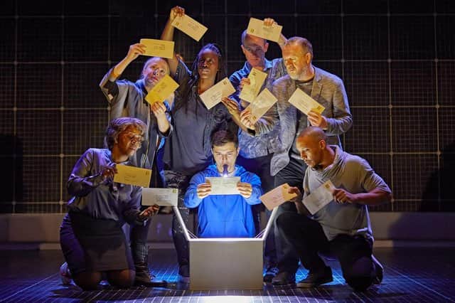 The company of The Curious Incident of the Dog in the Night-Time, which is coming to Liverpool.